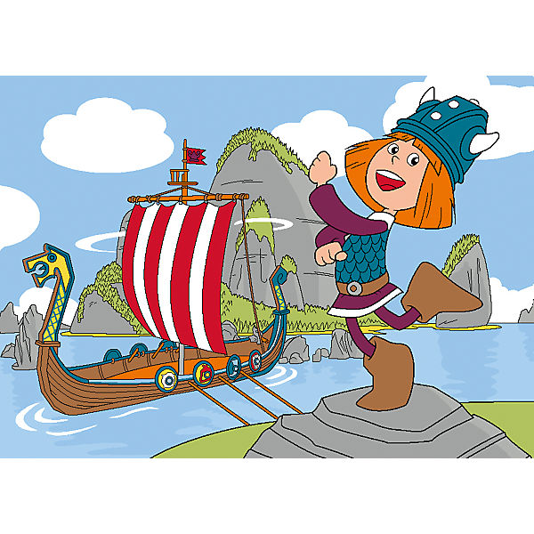 Kinderteppich Wickie Awesome, 95 x 133 cm