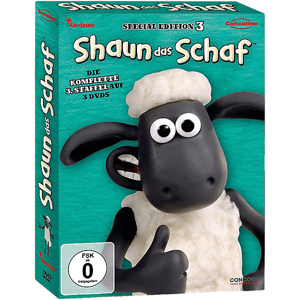 DVD Shaun das Schaf Box (Folgen 11-13)