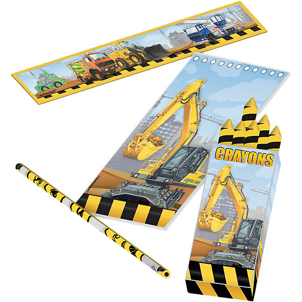 Mitgebsel-Set Baustelle, 20-tlg