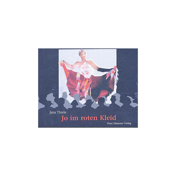 Jo im roten Kleid