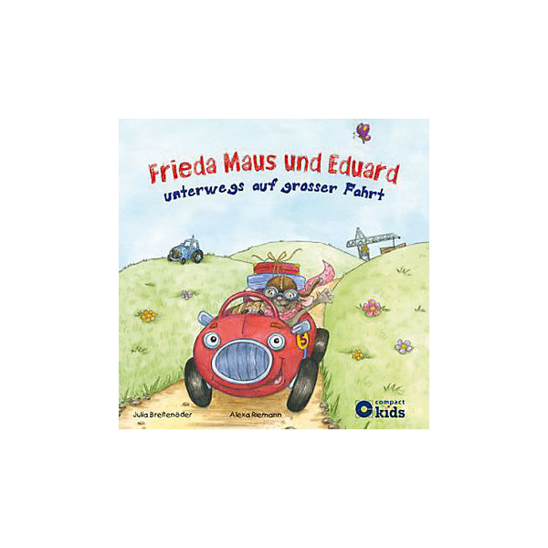 Frieda Maus und Eduard unterwegs auf großer Fahrt