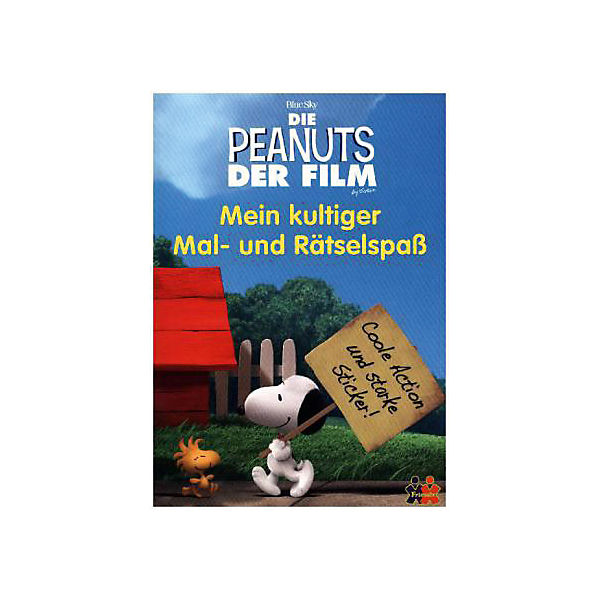 Peanuts der Film: Mal- und Rätselspaß