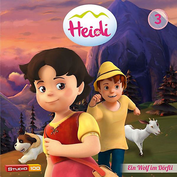 CD Heidi TV-Serie 3 - Ein Wolf im Dörfli u.a.