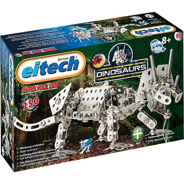 eitech 96 DINOSAURS Metallbaukasten - Triceratops