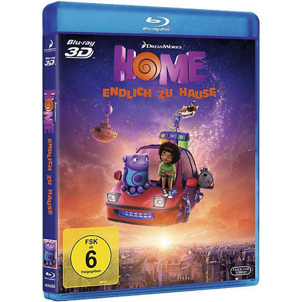 BLU-RAY HOME - Ein smektakulärer Trip 3D