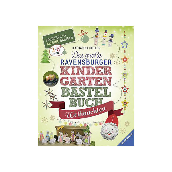 Das große Ravensburger Kindergarten-Bastelbuch Weihnachten