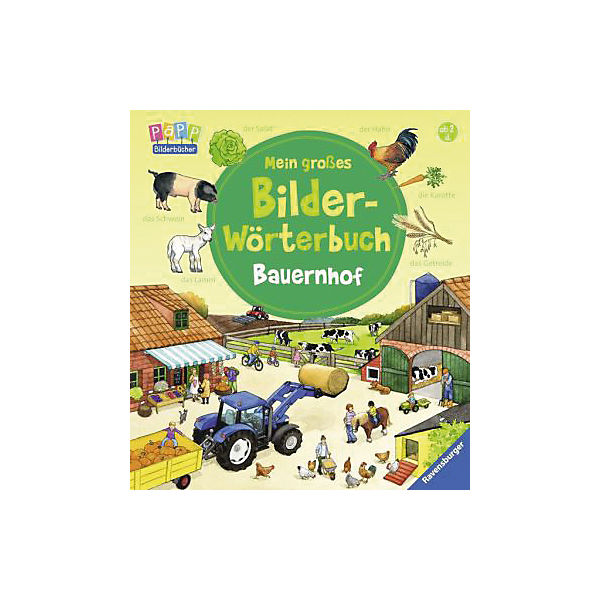 Mein großes Bilder-Wörterbuch: Bauernhof