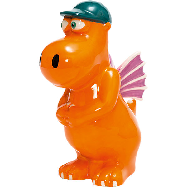 3D-Spardose Drache Kokosnuss, Keramik
