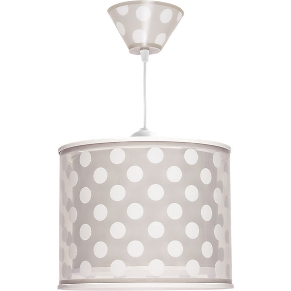 Hängelampe Dots, grau