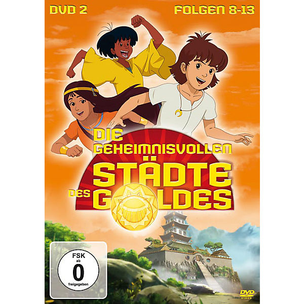 DVD Die geheimnisvollen Städte des Goldes - Box 2