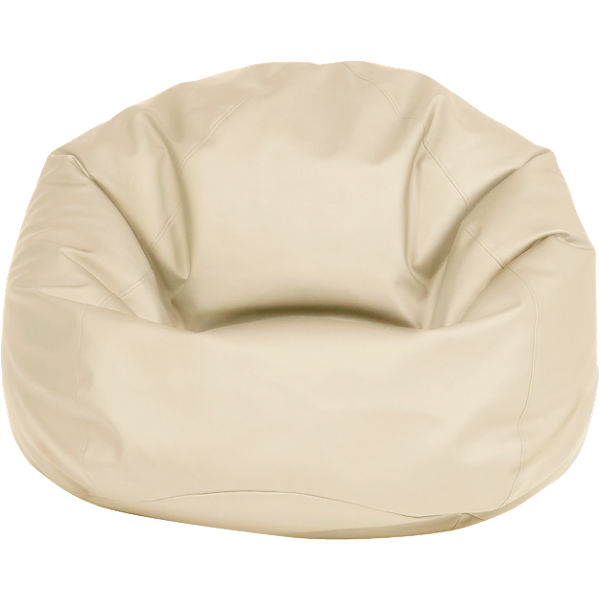 Sitzsack BAG 300, Kunstleder, beige