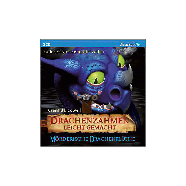 Drachenzähmen leicht gemacht: Mörderische Drachenflüche, 2 Audio-CDs