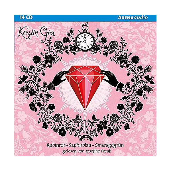 Rubinrot - Saphirblau - Smaragdgrün, 16 Audio-CDs