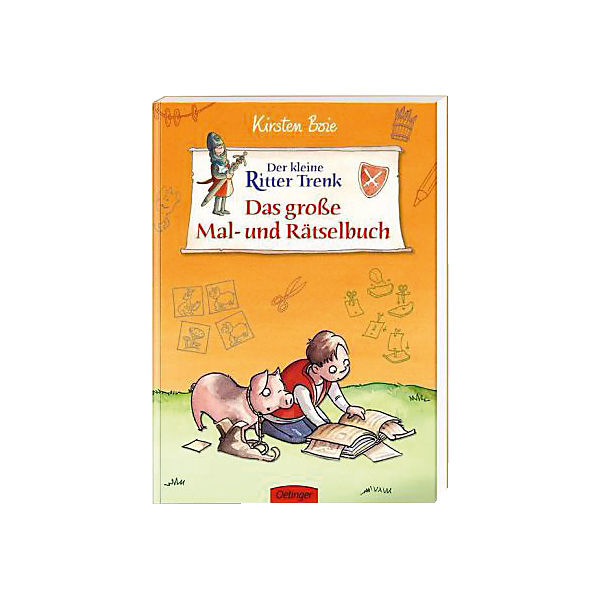 Der kleine Ritter Trenk: Das große Mal- und Rätselbuch