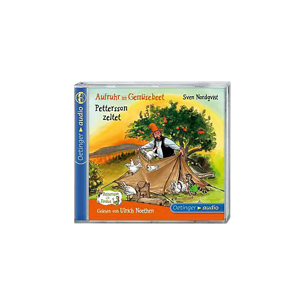 Pettersson & Findus: Aufruhr im Gemüsebeet / Pettersson zeltet, 1 Audio-CD