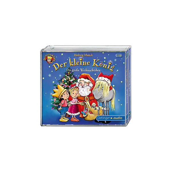 Der kleine König: Die große Weihnachtsbox, 3 Audio-CDs