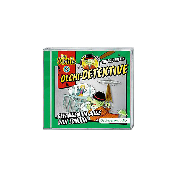 Die Olchi-Detektive: Gefangen im Auge von London, 1 Audio-CD, Teil 6