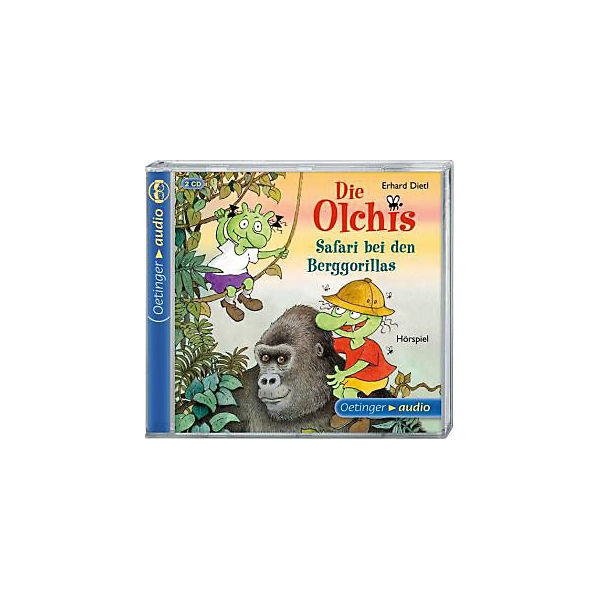 Die Olchis: Safari bei den Berggorillas, 2 Audio-CDs