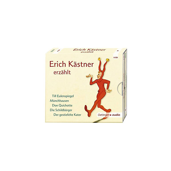 Erich Kästner erzählt, 5 Audio-CDs