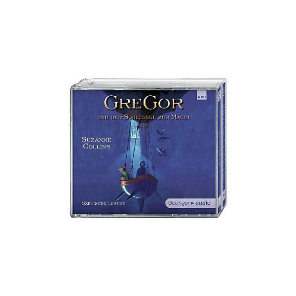 Gregor und der Schlüssel zur Macht, 4 Audio-CDs