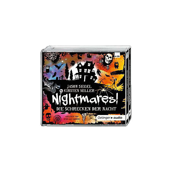 Nightmares!: Die Schrecken der Nacht, 4 Audio-CDs