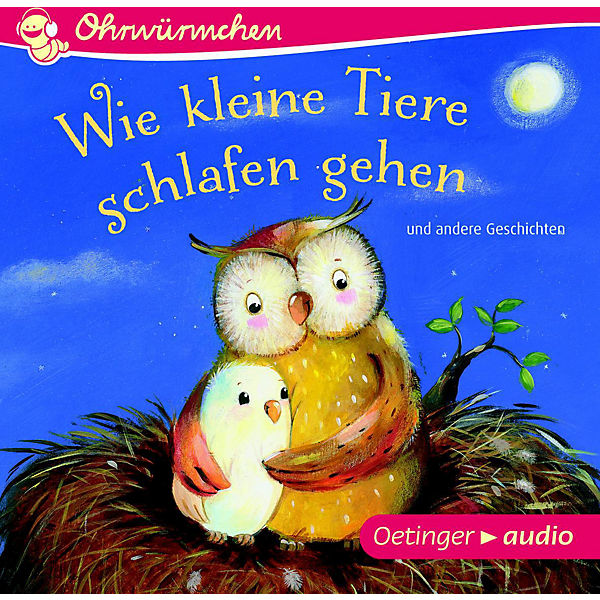 Wie kleine Tiere schlafen gehen und andere Geschichten, 1 Audio-CD