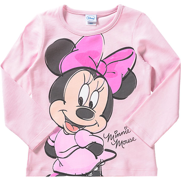 DISNEY MINNIE MOUSE Langarmshirt für Mädchen