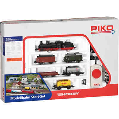 PIKO Spur H0 - Start-Set Güterzug Dampflok G7 + 5 Wagen.