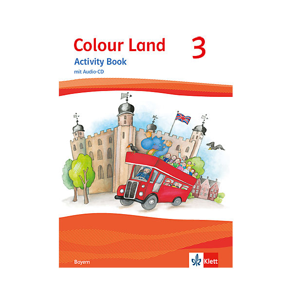Colour Land ab Klasse 3, Ausgabe Bayern: Activity Book, m. Audio-CD