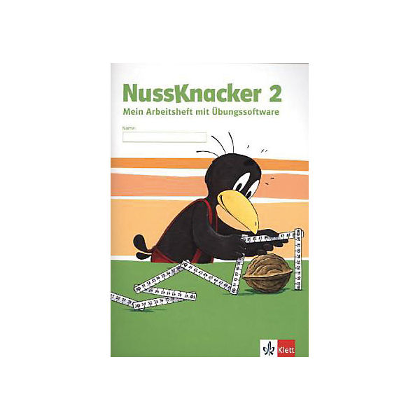 Der Nussknacker, Neue Ausgabe 2014 für Hessen, Rheinland-Pfalz, Baden-Württemberg, Saarland: 2. Schuljahr, Mein Arbeitsheft mit CD-ROM