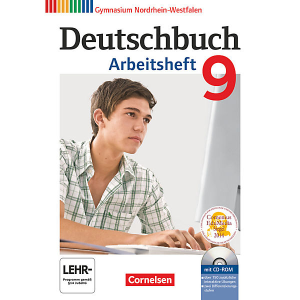 Deutschbuch, Gymnasium Nordrhein-Westfalen: 9. Schuljahr, Arbeitsheft mit Übungs-CD-ROM