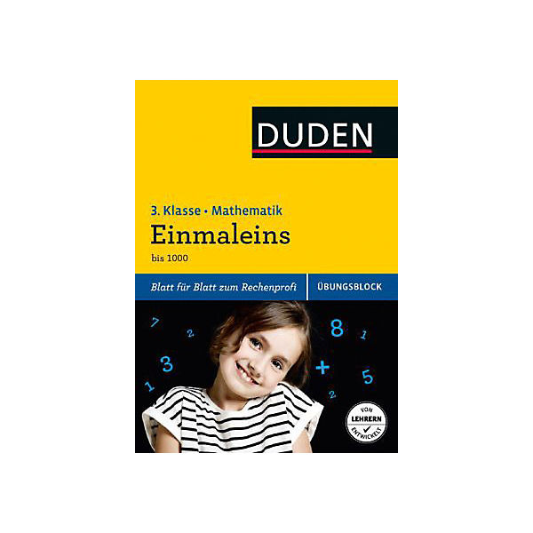Duden Einfach klasse in Mathematik, Übungsblock: Einmaleins, 3. Klasse