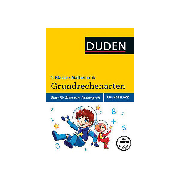 Duden Einfach klasse in Mathematik, Übungsblock: Grundrechenarten, 1. Klasse