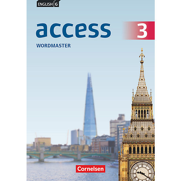 English G Access - Allgemeine Ausgabe: 7. Schuljahr, Wordmaster mit Lösungen