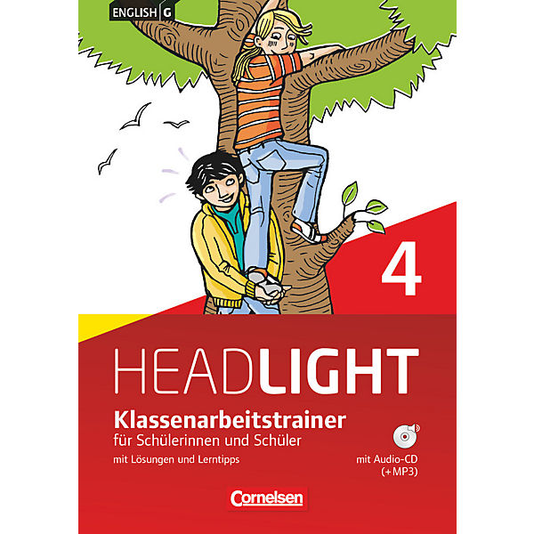 English G Headlight, Allgemeine Ausgabe: 8. Schuljahr, Klassenarbeitstrainer für Schülerinnen und Schüler, m. Audio-CD (+MP3)