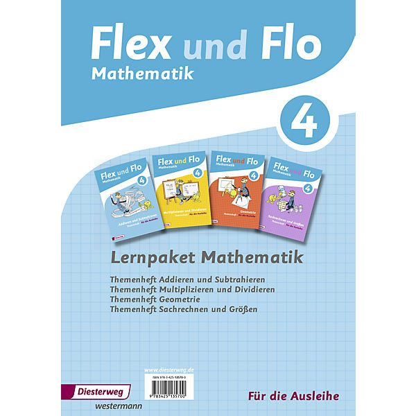 Flex und Flo, Ausgabe 2013: Lernpaket Mathematik 4: 4 Themenhefte für die Ausleihe
