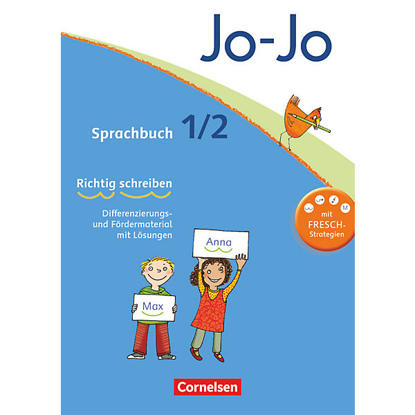 Jo-Jo Sprachbuch, Allgemeine Ausgabe 2016: 1./2. Schuljahr, Differenzierungs- und Fördermaterial mit Lösungen