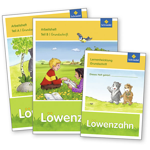 Löwenzahn, Ausgabe 2015: Arbeitsheft A und B: Grundschrift, 2 Bde.