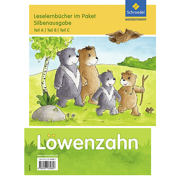 Löwenzahn, Ausgabe 2015: Leselernbücher A, B, C: Silbenausgabe, 3 Bde.