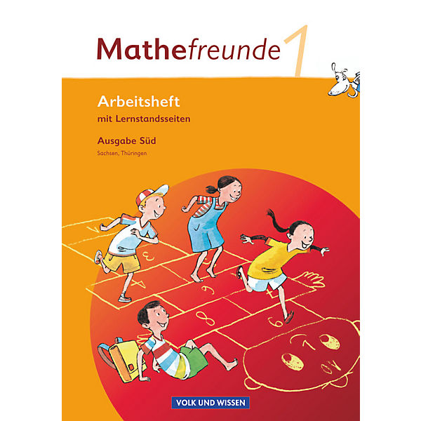 Mathefreunde, Ausgabe Süd 2015: 1. Schuljahr, Arbeitsheft mit Lernstandserhebungen