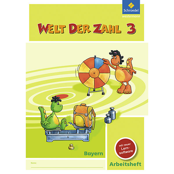 Welt der Zahl, Ausgabe 2014 für Bayern: 3. Schuljahr, Arbeitsheft mit CD-ROM