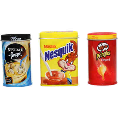 Spiellebensmittel Prinzenrolle, Pringles, Nesquik