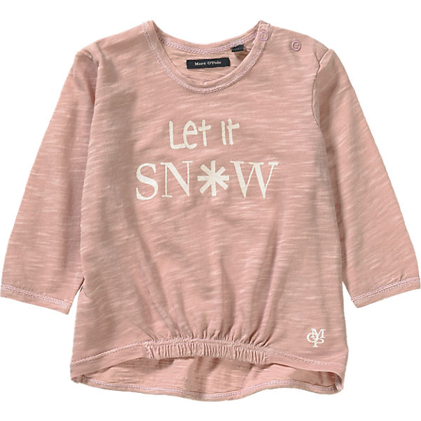 Baby Langarmshirt für Mädchen, Organic Cotton