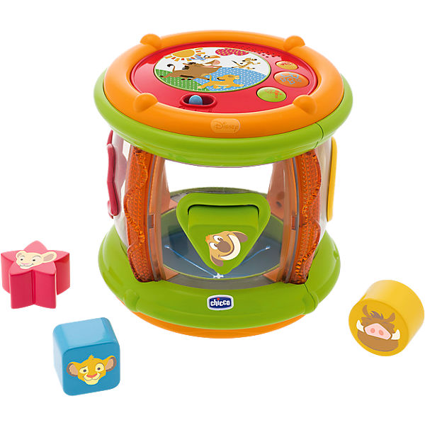 Disney Formensortierer und Trommel