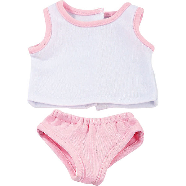 Puppenkleidung Unterwäsche, classic pink 42-46 cm