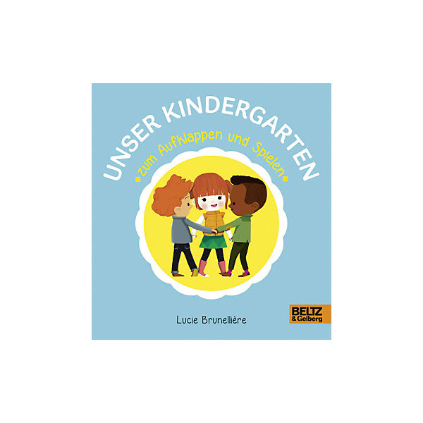 Unser Kindergarten zum Aufklappen und Spielen