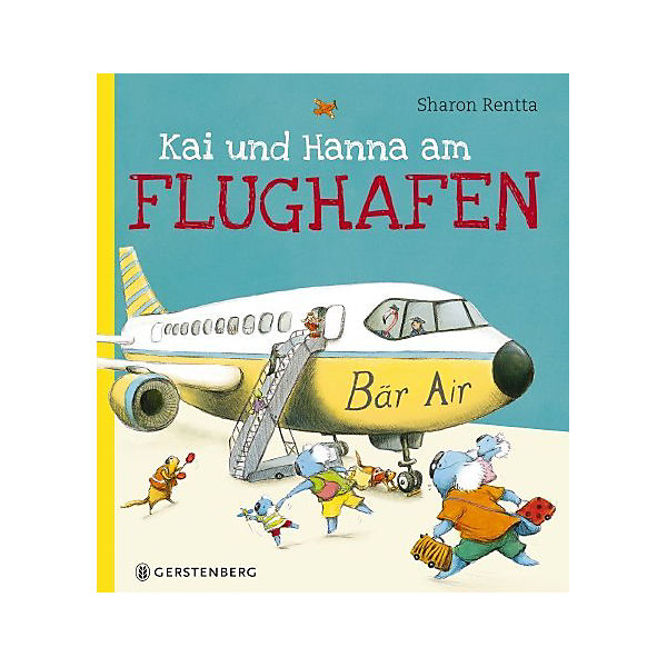 Kai und Hanna am Flughafen