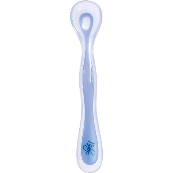 Silikon-Löffel Natural Touch, blau
