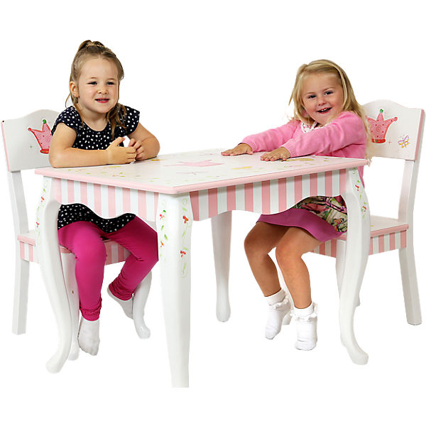 Kinderstühle Froschkönig, 2er-Set, teilmassiv