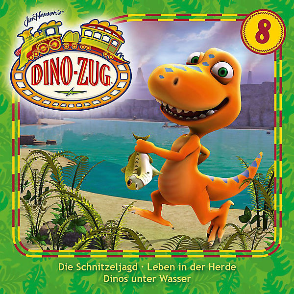 CD Der Dino Zug 08-Die Schnitzeljagd/Leben in der Her
